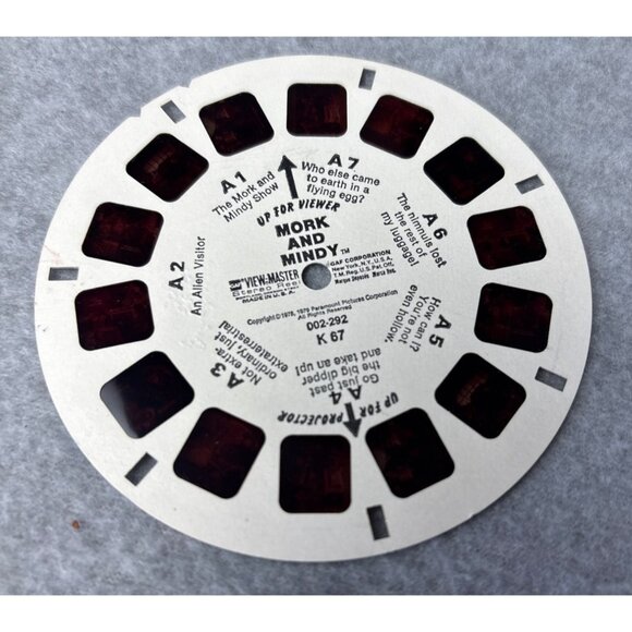 GAF View-Master Showtime Mork & Mindy 3-Reel Set Booklet Mail Order Form 1979 - Picture 6 of 16